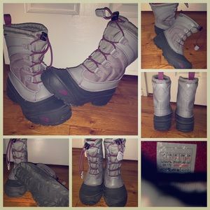 North face Girls snow boots